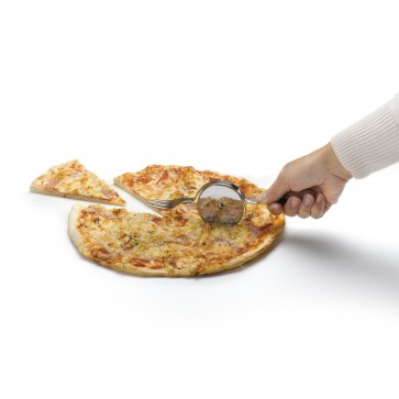 Tăietor de pizza cu furculita
