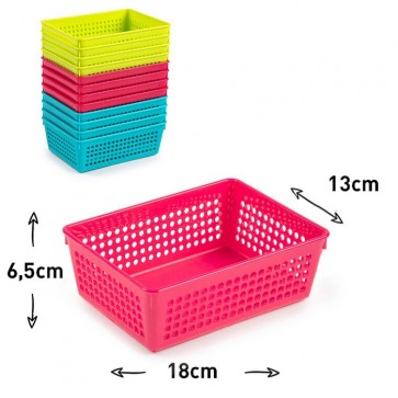 Cutie din plastic diverse intrebuintari-roz