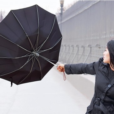 Umbrela rezistenta la vant puternic