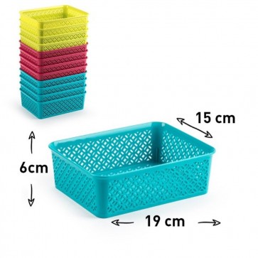 Cutie depozitare plastic, multiple intrebuintari 19 x 15 cm 
