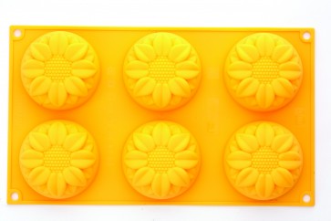 Forma de silicon briose si prajituri Floarea soarelui