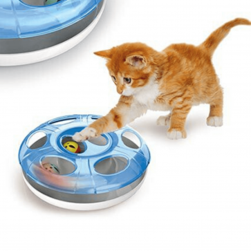 Jucarie interactiva pentru pisici-UFO
