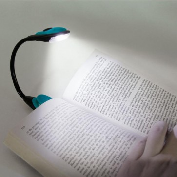Lampa de carte cu clips de prindere