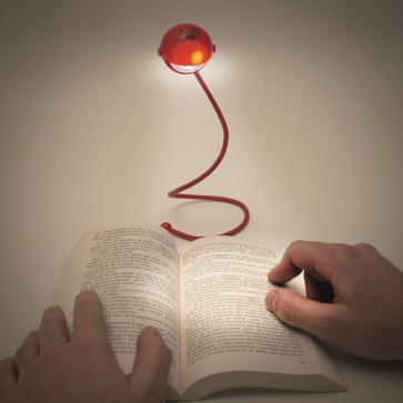 Lampa de carte cu gat flexibil