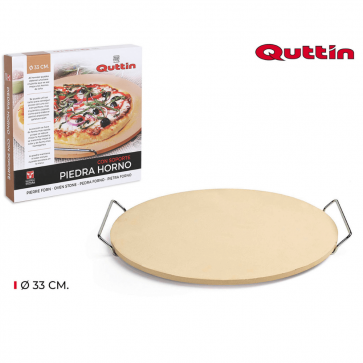 Piatra pentru copt pizza la cuptor 33 cm-Quttin
