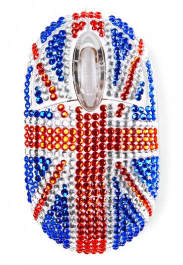 Mouse diamante drapel UK