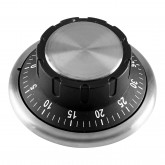 Cronometru magnetic pentru bucatarie, 60min, 9x9x4cm, Happymax