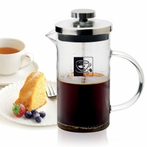 Filtru cafea si ceai, infuzor tip presa franceza 0,35 litri