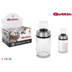 Shaker pentru condimente, sare sau piper 100ml-Quttin
