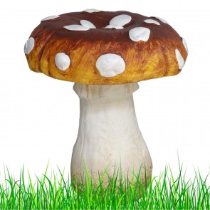 Decoratiune gradina ciuperca-19x15 cm