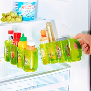 Organizator pentru frigider cu 4 compartimente