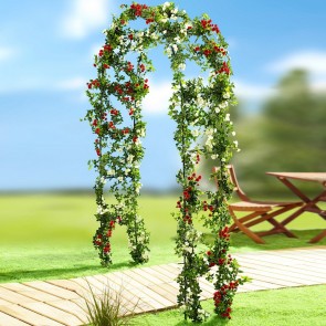 Arcada trandafiri, plante cataratoare, dimensiuni 140 x 240 x 37 cm, verde