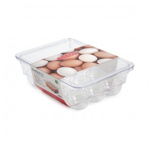 Cutie depozitare oua, transparenta-System
