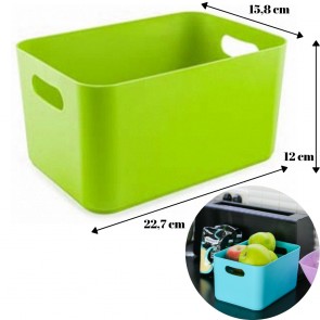 Cutie plastic pentru depozitare Joy-verde