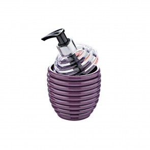 Dispenser plastic sapun lichid 8,3 x 14,5 cm-purpuriu