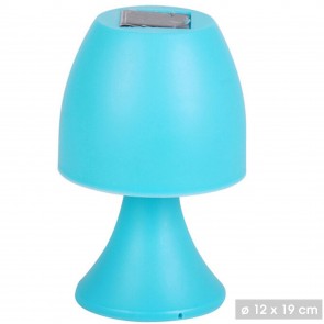 Lampa solara model veioza 19cm-bleu