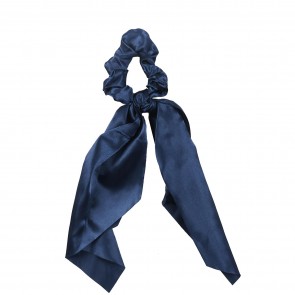 Elastic de par cu esarfa, 6x32 cm, textil, bleumarin, Happymax