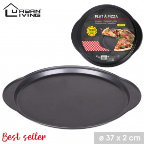 Tava antiaderenta pentru pizza la cuptor Ø 37 cm